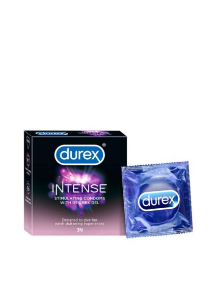 DUREX INSTANCE STIMULATING CONDOM WITH DUREX GEL 3PCS BOX