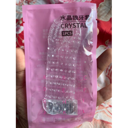 CRYSTAL SILICONE CONDOM TEXTURE 3 MONTH WARNTY RETURNABLE